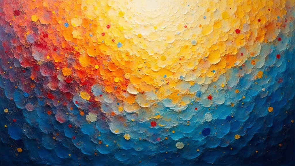 Millions of colorful light fragments moving together like a school of fish, three fragments breaking away to approach and welcome the soul home with waves of unconditional love.