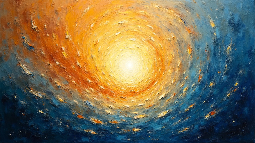 Millions of light fragments interacting like a school of fish in perfect unison, three light beings breaking away to welcome someone home, waves of unconditional love wrapping around a consciousness becoming one of these fragments of light, entering a spherical space filled with infinite light.